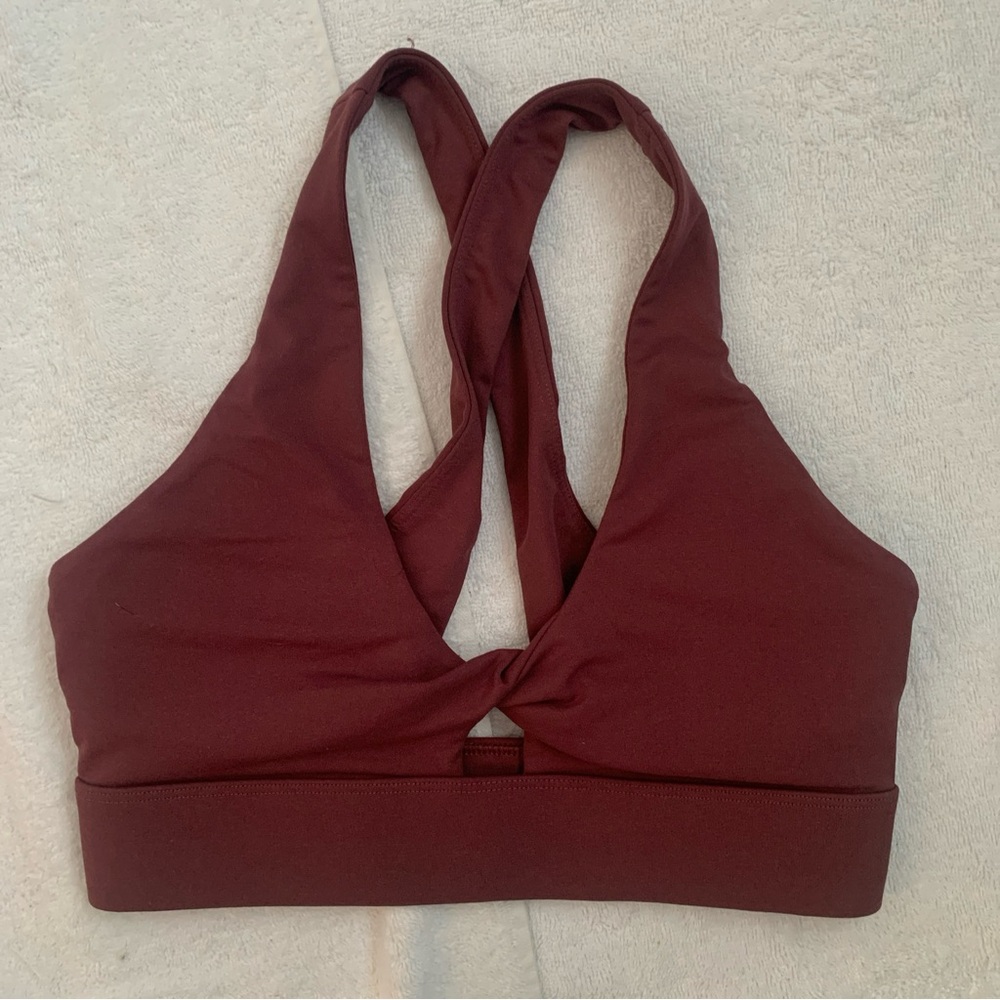 FABLETICS Oasis Twist Medium Impact Sports Bra Active Workout Size Small